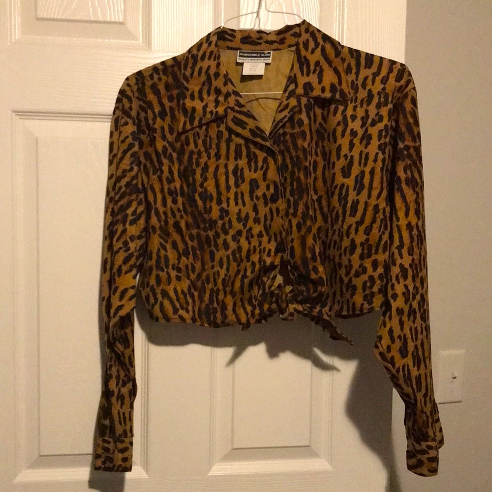 Panhandle Slim Western Crop Blouse